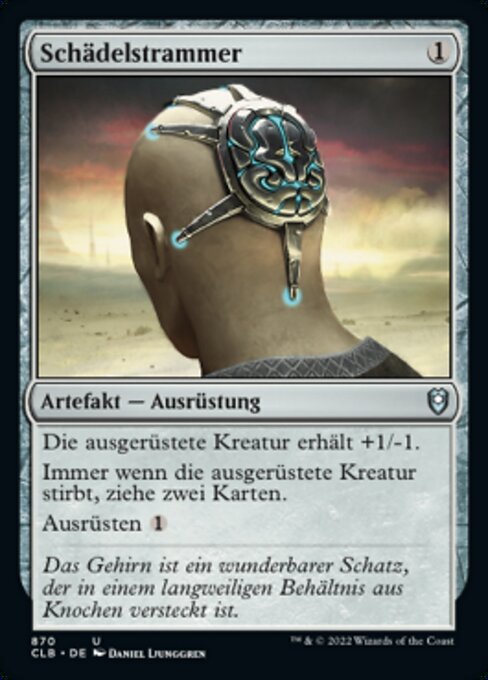 Schädelstrammer XCLB-870 Uncommon Near Mint Deutsch