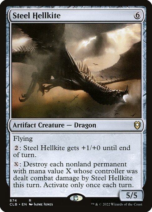Steel Hellkite XCLB-874 Rare Near Mint Englisch