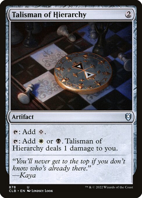 Talisman of Hierarchy XCLB-878 Uncommon Near Mint Englisch