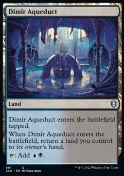 Dimir-Aquädukt XCLB-891 Uncommon Near Mint Deutsch