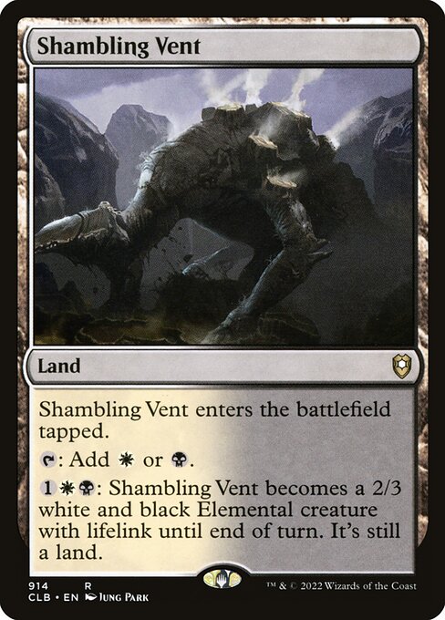Shambling Vent XCLB-914 Rare Near Mint Englisch