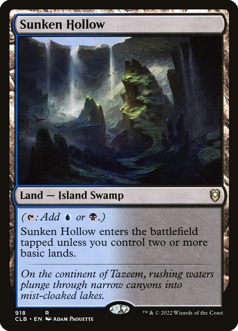 Sunken Hollow XCLB-918 Rare Near Mint Englisch