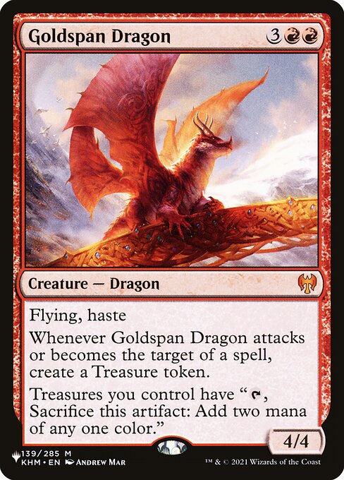 Drache der Goldbrücke ZNL-139 Mythic Near Mint Englisch