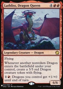 Lathliss, Königin der Drachen ZNL-41 Rare Excellent Englisch