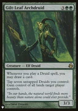 Gilt-Leaf Archdruid ZNL-124 Rare Near Mint Englisch