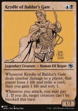 Krydle von Baldurs Tor ZNL-143 Uncommon Excellent Englisch