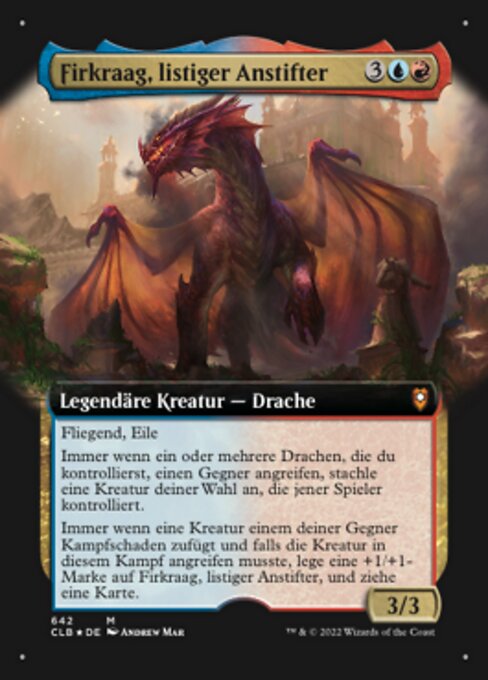 Firkraag, listiger Anstifter (V.2) XCLB-642 Mythic Near Mint Deutsch
