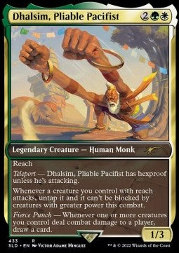 Dhalsim, Pliable Pacifist SLDFS-433 Rare Excellent Englisch Foil