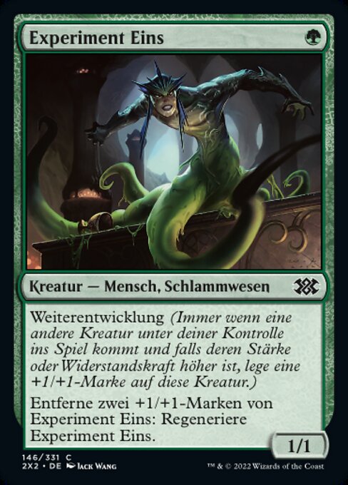 Experiment Eins 2X2-146 Common Near Mint Deutsch Foil