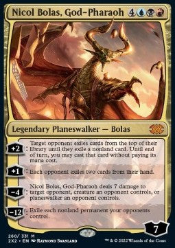 Nicol Bolas, Gott-Pharao 2X2-260 Mythic Near Mint Englisch