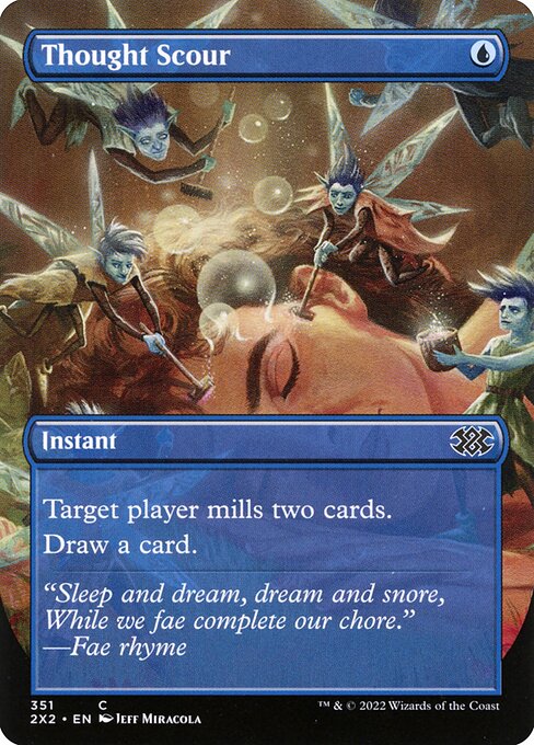 Thought Scour X2X2-351 Common Near Mint Englisch Foil