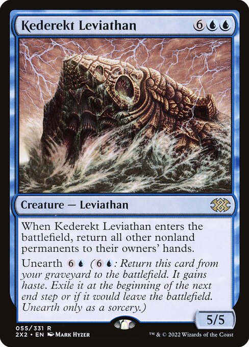 Kederekt Leviathan 2X2-55 Rare Near Mint Englisch