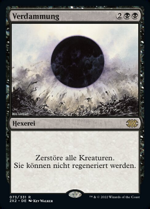Verdammung 2X2-73 Rare Near Mint Deutsch