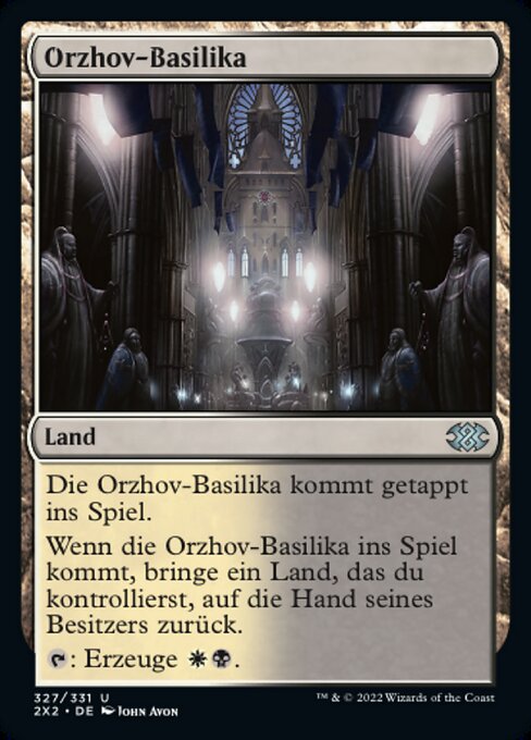 Orzhov-Basilika 2X2-327 Uncommon Excellent Deutsch