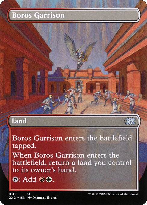Boros Garrison X2X2-401 Uncommon Excellent Englisch Foil