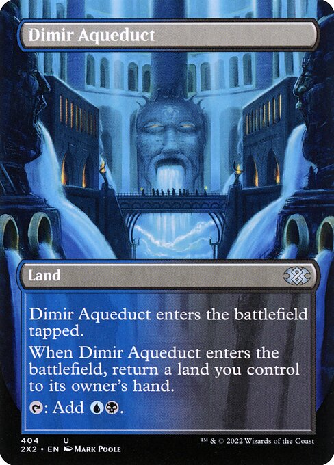 Dimir Aqueduct X2X2-404 Uncommon Near Mint Englisch