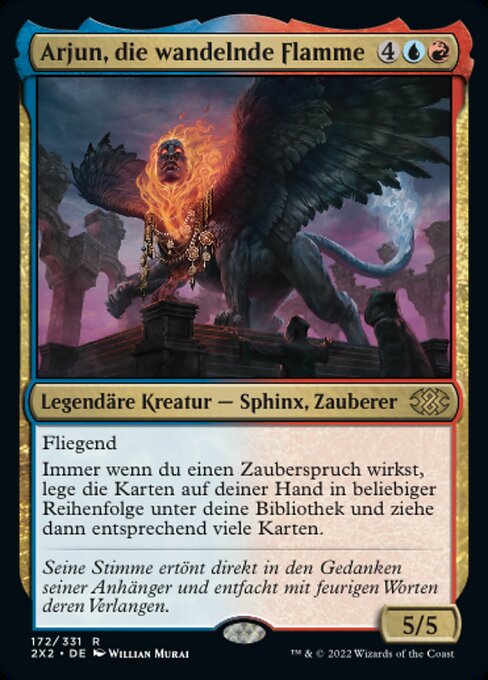 Arjun, die wandelnde Flamme 2X2-173 Rare Near Mint Deutsch