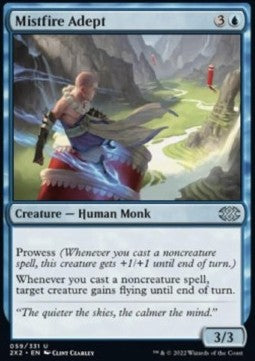 Nebelfeuer-Adept 2X2-59 Uncommon Excellent Englisch Foil