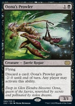 Oona's Prowler 2X2-85 Rare Excellent Englisch