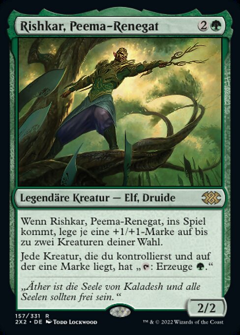 Rishkar, Peema-Renegat 2X2-157 Rare Good Deutsch