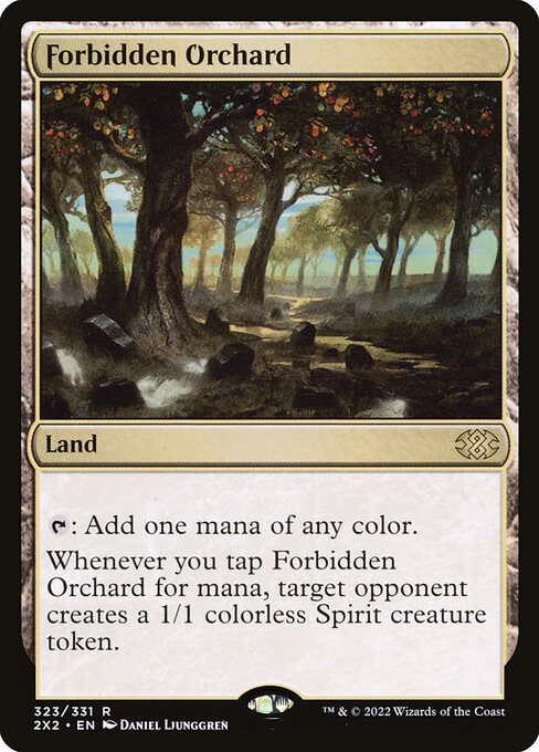 Forbidden Orchard 2X2-323 Rare Near Mint Englisch