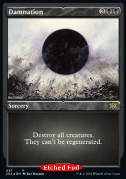 Verdammung (V.2) X2X2-437 Rare Excellent Englisch Foil