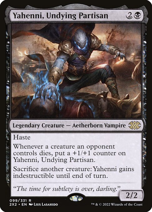 Yahenni, Undying Partisan 2X2-99 Rare Near Mint Englisch