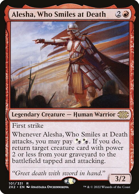 Alesha, Who Smiles at Death 2X2-101 Rare Excellent Englisch