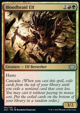 Blutzopf-Elf 2X2-184 Uncommon Excellent Englisch Foil