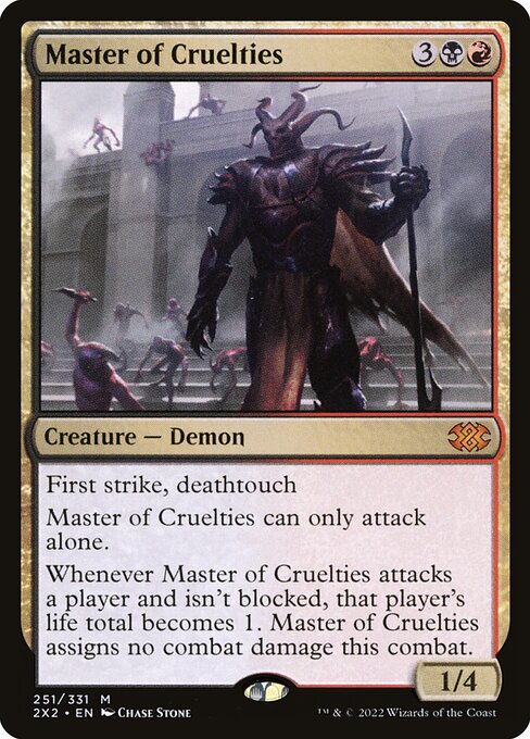 Master of Cruelties 2X2-251 Mythic Near Mint Englisch