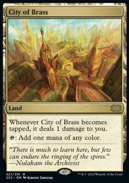 City of Brass 2X2-321 Rare Excellent Englisch