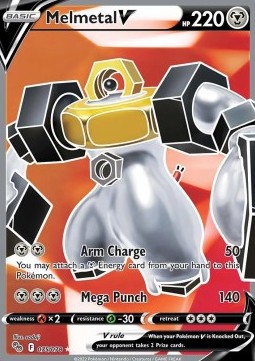 Melmetal V PGO-075 Ultra Rare Excellent Englisch