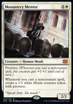 Mentor des Klosters 2X2-21 Mythic Excellent Englisch