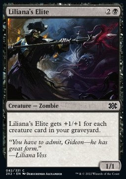 Lilianas Elite 2X2-82 Common Excellent Englisch Foil