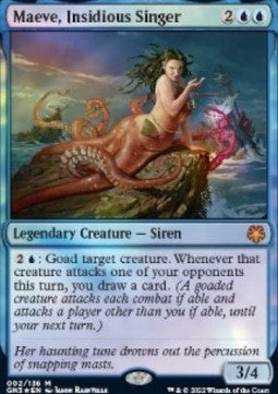 Maeve, Insidious Singer GN3-2 Mythic Near Mint Deutsch Foil