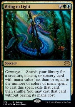 Ans Licht bringen GDC-579 Rare Excellent Französisch Foil
