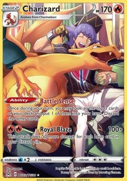 Glurak LOR-TG03 Holo Rare Excellent Deutsch