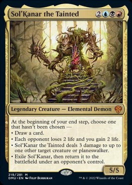 Sol'kanar der Verseuchte DMU-219 Mythic Excellent Deutsch Foil