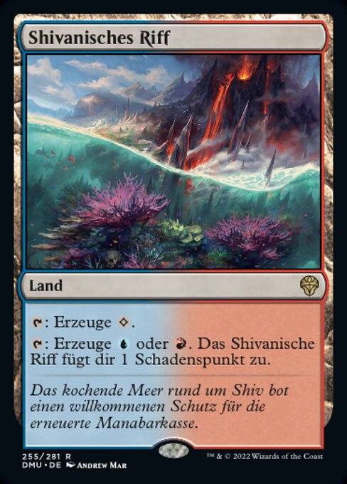 Shivanisches Riff DMU-255 Rare Excellent Deutsch