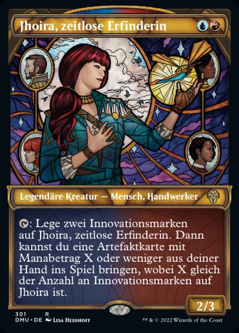 Jhoira, zeitlose Erfinderin (V.1) XDMU-301 Rare Near Mint Deutsch