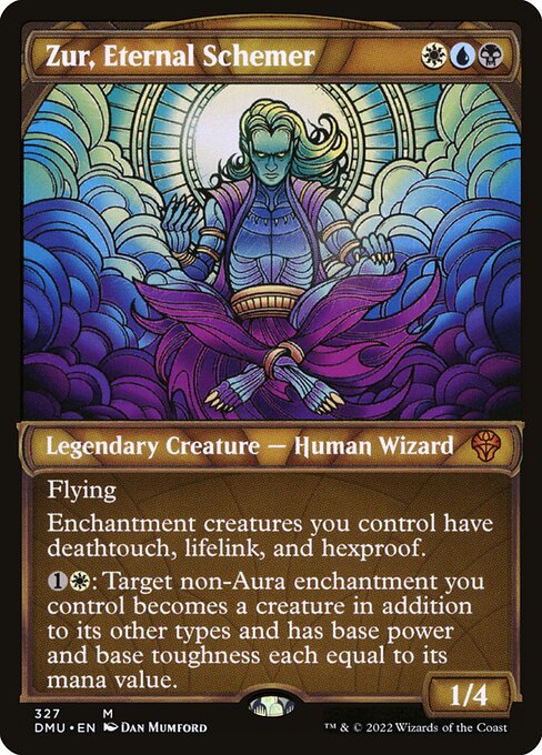 Zur, Eternal Schemer XDMU-327 Mythic Near Mint Englisch Foil