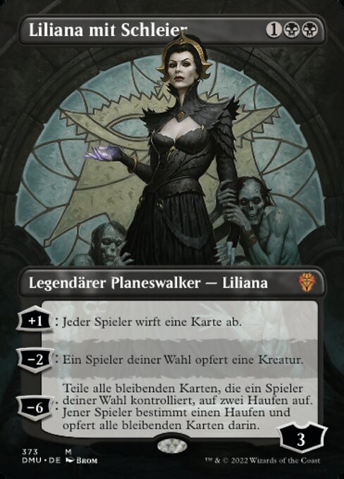 Liliana mit Schleier XDMU-373 Mythic Excellent Deutsch