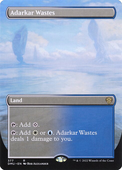 Adarkar Wastes XDMU-377 Rare Near Mint Englisch