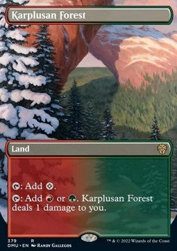 Karplusan Forest XDMU-379 Rare Excellent Englisch Foil