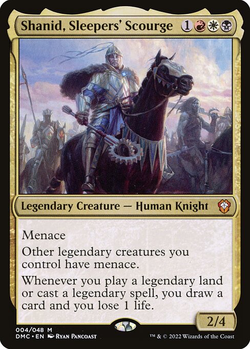 Shanid, Sleepers' Scourge DMC-4 Mythic Near Mint Englisch Foil