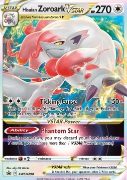 Hisui-Zoroark VSTAR SWSH-298 Promo Near Mint Deutsch