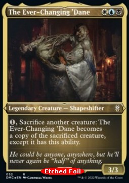 The Ever-Changing 'Dane XDMC-52 Rare Excellent Englisch Foil