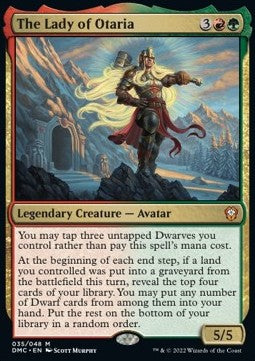 The Lady of Otaria DMC-35 Mythic Excellent Deutsch