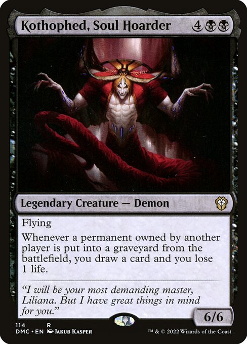 Kothophed, Soul Hoarder DMC-114 Rare Near Mint Englisch