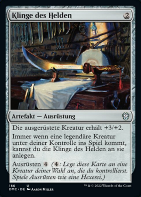 Klinge des Helden DMC-186 Uncommon Near Mint Deutsch